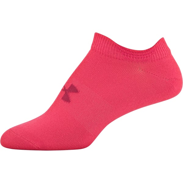 UNDER ARMOUR Women's Essential No Show Socks, 6-Pack