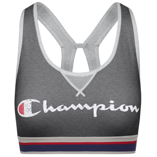 CHAMPION Women's The Authentic Distressed Logo Sports Bra