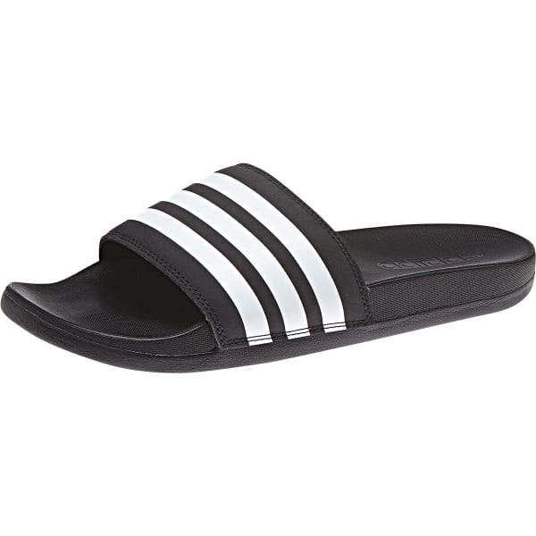 ADIDAS Women's Adilette Comfort Core Slide Sandals - Bob’s Stores