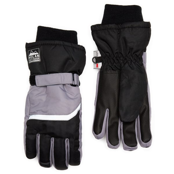 NOLAN Boys' Color-Blocked Ski Gloves