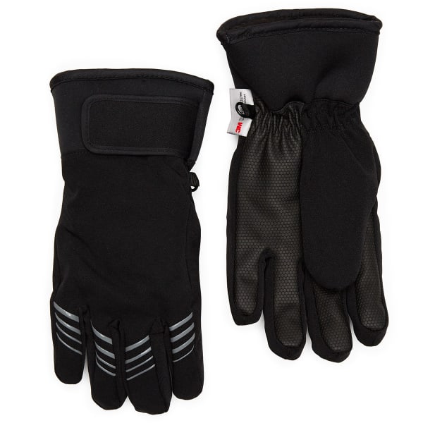 HANES Boys' Touch Ski Gloves