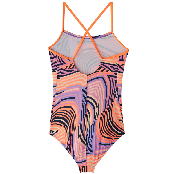 NIKE Big Girls' Whirl Crossback One-Piece Swimsuit