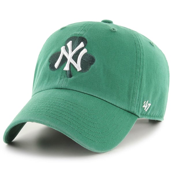 NEW YORK YANKEES Men's St. Patty's Day Cleanup Adjustable Cap