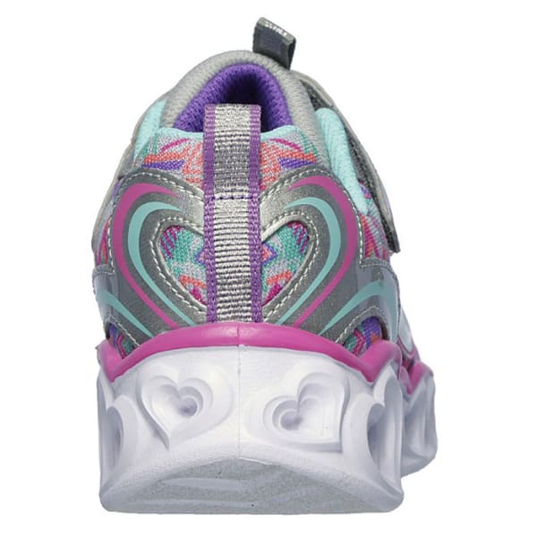 SKECHERS Little Girls' S Lights: Heart Lights Shoes