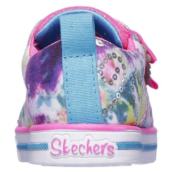 SKECHERS Girls' Twinkle Toes Shuffles Sparkle Lite Sneakers