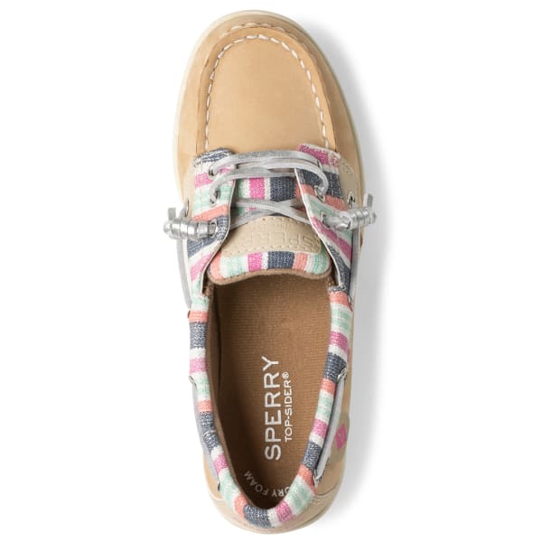 SPERRY Girls' Shoresider 3-Eye Boat Shoe