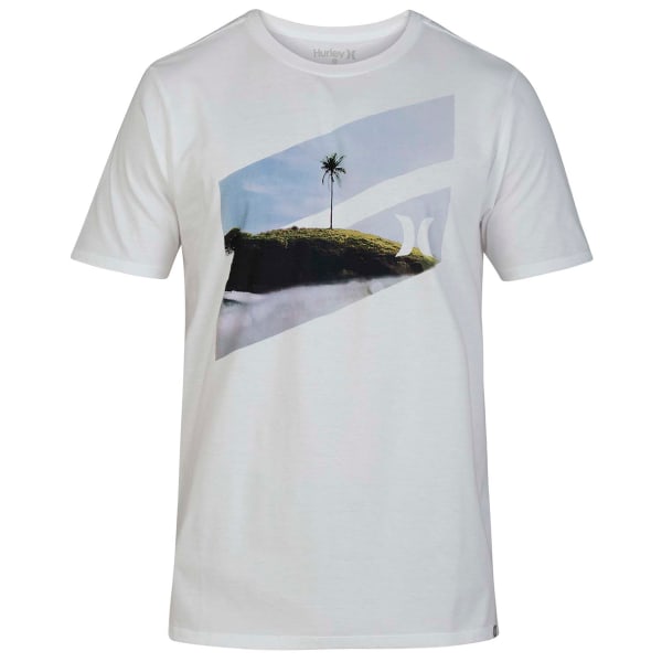 HURLEY Men's Premium Icon Slash Palm Short-Sleeve Tee