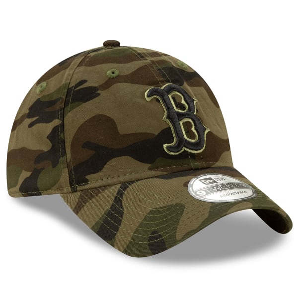 BOSTON RED SOX Men's Core Classic Camo Adjustable Hat