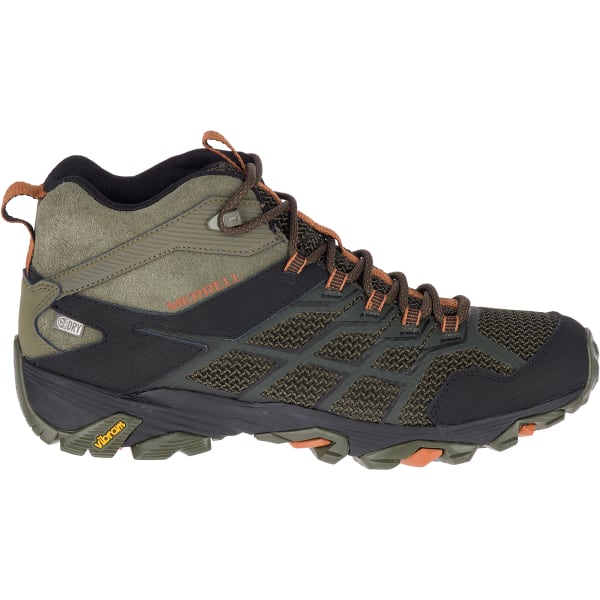 MERRELL Men's Moab FST 2 Mid Waterproof Hiking Boots