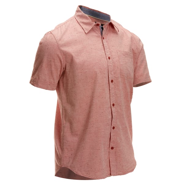 OCEAN CURRENT Guys' Manchester Short-Sleeve Woven Shirt