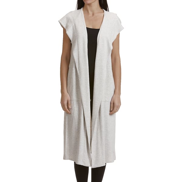 CALVIN KLEIN PERFORMANCE Women's Performance Hooded Long Drapy Vest