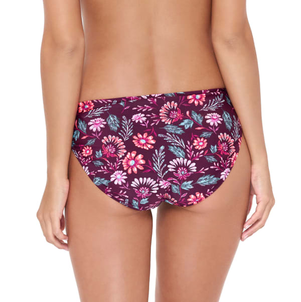 HOT WATER Juniors' Garden Blooms Hipster Swim Bottom