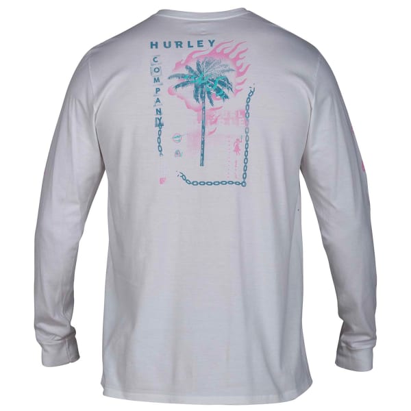 HURLEY Men's Baby Burn Long-Sleeve Tee