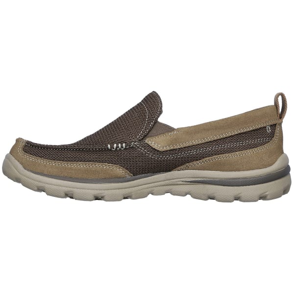 SKECHERS Men's Relaxed Fit Milford Slip On Shoes, Wide