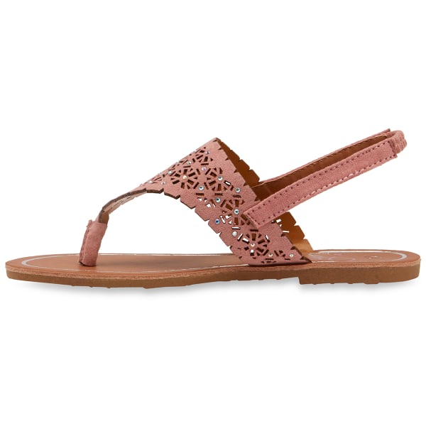 OLIVIA MILLER Girls' T-Strap Sandals