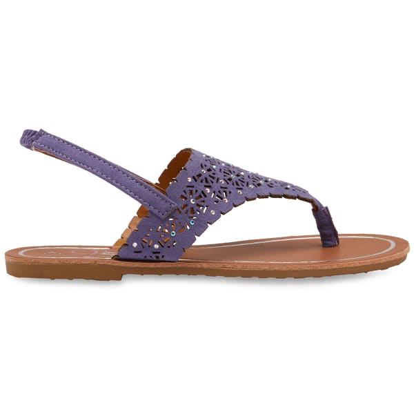 OLIVIA MILLER Girls' T-Strap Sandals