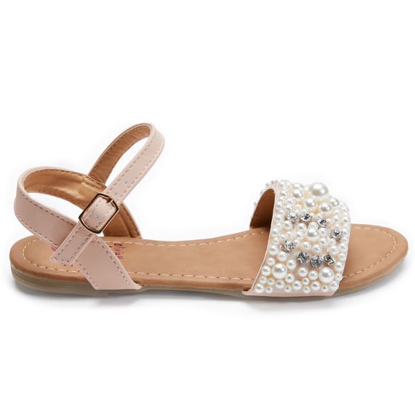 OLIVIA MILLER Girls' Pearl Sandals