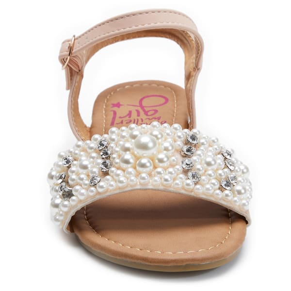 OLIVIA MILLER Girls' Pearl Sandals