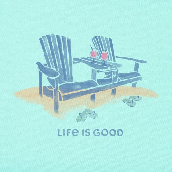 LIFE IS GOOD Women's Adirondack Duet Crusher Tee