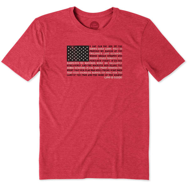 LIFE IS GOOD Men's Star Spangled Banner Tee