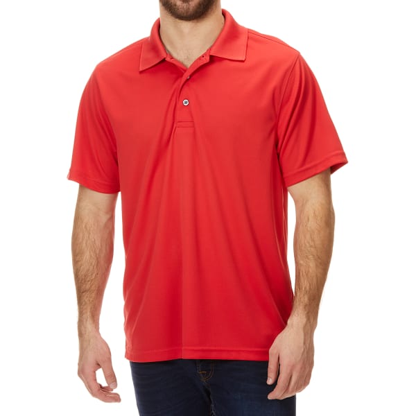 BCC Men's Performance Short-Sleeve Polo Shirt