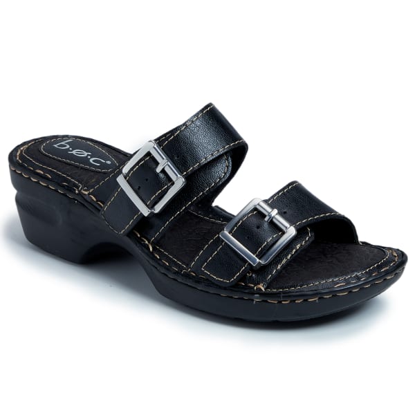 B.O.C. Women's Elden Buckle Wedge Sandals