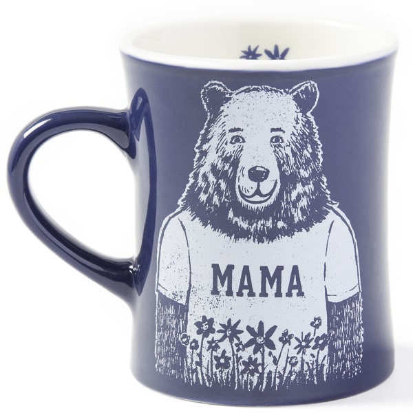 LIFE IS GOOD Mama Bear Diner Mug