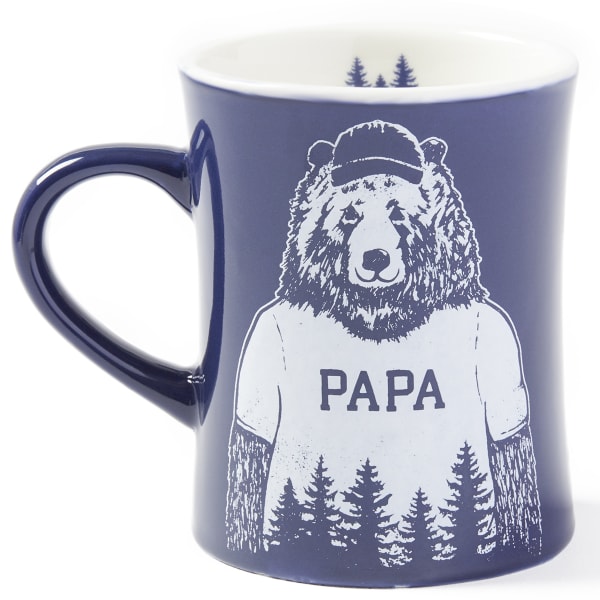 LIFE IS GOOD Papa Bear Diner Mug