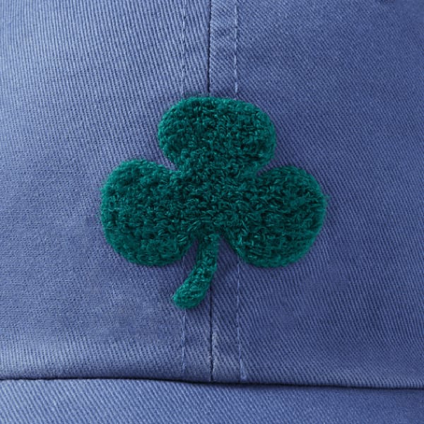 LIFE IS GOOD Women's Chenille Shamrock Chill Cap