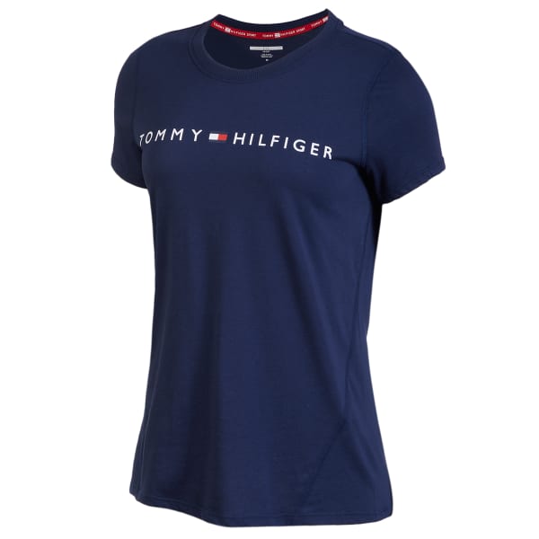 TOMMY HILFIGER SPORT Women's Crew Neck Short-Sleeve Tee