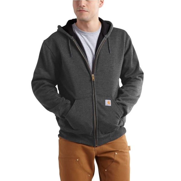 CARHARTT Men's Rain Defender Rutland Hooded Zip-Front Sweatshirt, Extended Sizes