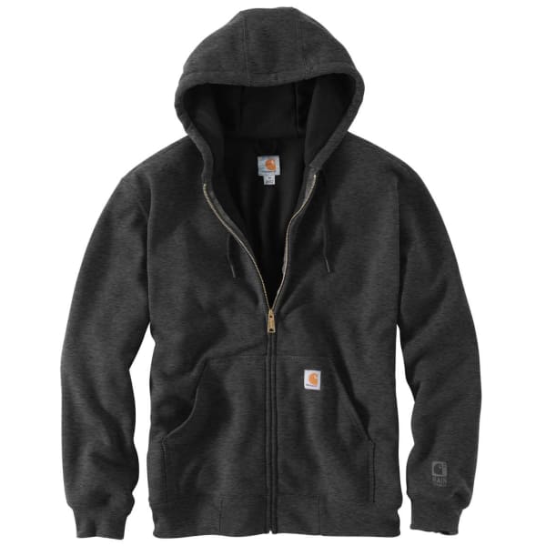 CARHARTT Men's Rain Defender Rutland Hooded Zip-Front Sweatshirt, Extended Sizes