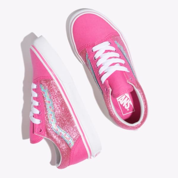 VANS Big Girls' Old Skool Mermaid Scales Sneakers