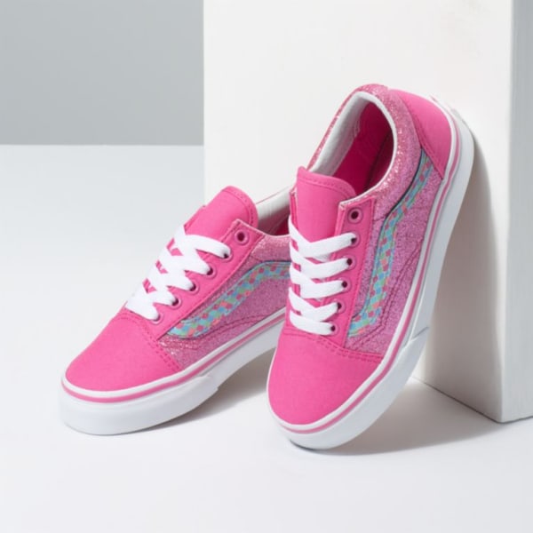 VANS Big Girls' Old Skool Mermaid Scales Sneakers