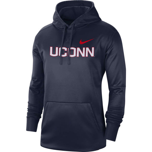 UCONN Men's Nike Circuit Logo Performance Pullover Hoodie