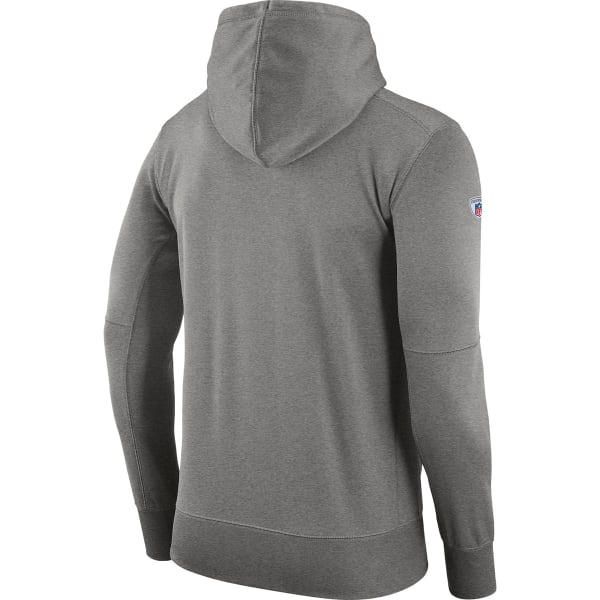 Men's Nike New York Giants Therma Hoodie, Size: Small, Grey