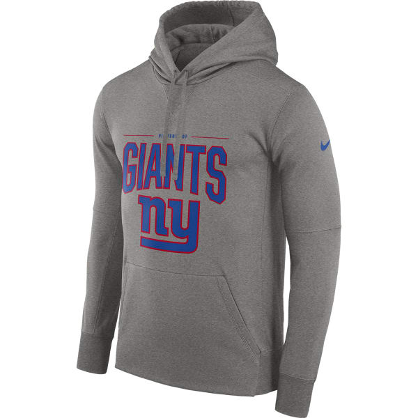 NIKE Men's New York Giants Therma-FIT Pullover Hoodie