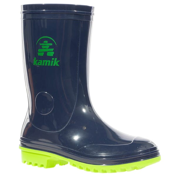 KAMIK Boys' Pebbles Rain Boots