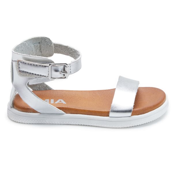 MIA Little Girls' Ellen Ankle Strap Sneaker Bottom Sandals