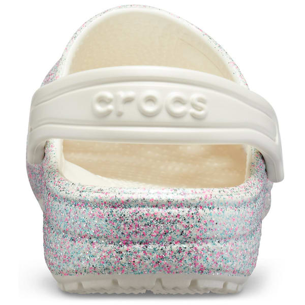 CROCS Girls' Classic Glitter Clog