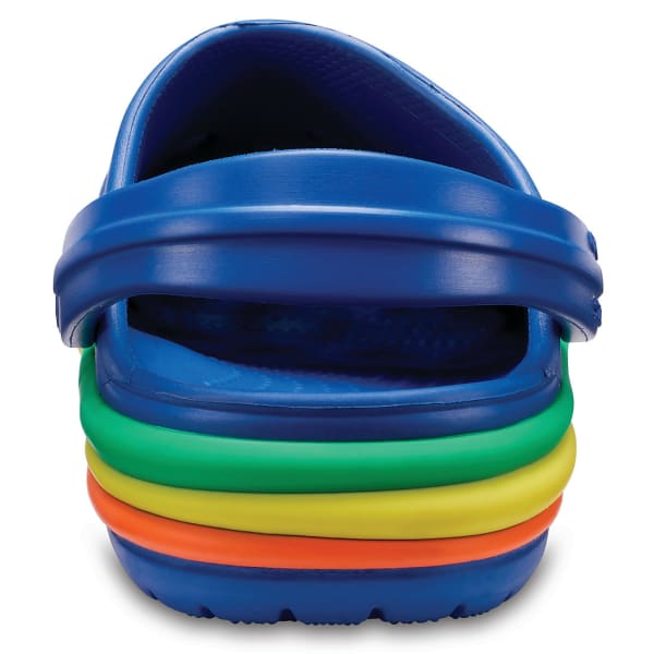 CROCS Kids' Rainbow Band Clogs