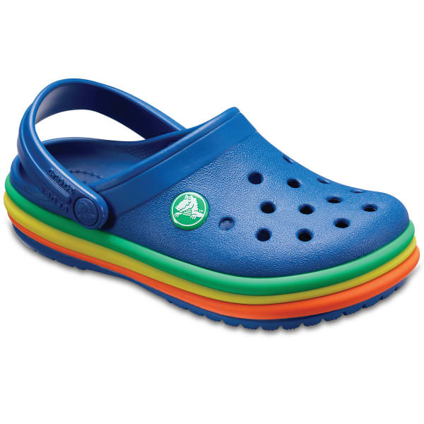 CROCS Kids' Rainbow Band Clogs