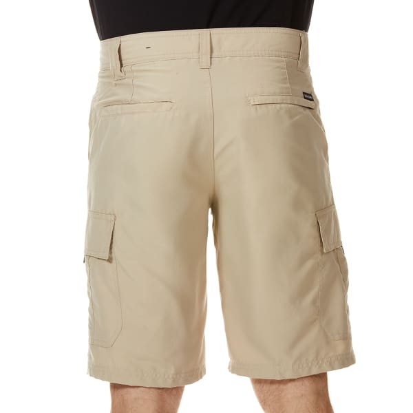 BURNSIDE Young Men's Solid Cargo Shorts