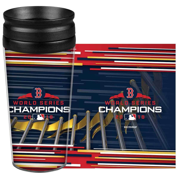 BOSTON RED SOX 2018 World Series Champions Full Wrap Travel Tumbler