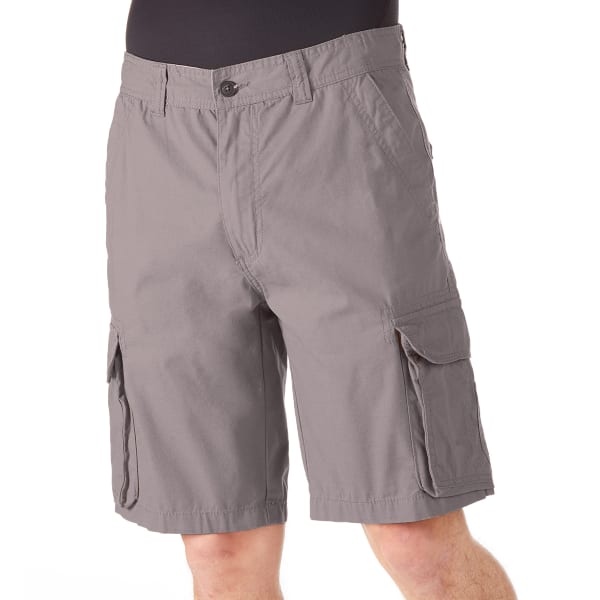 RUGGED TRAILS Men's Canvas Cargo Shorts