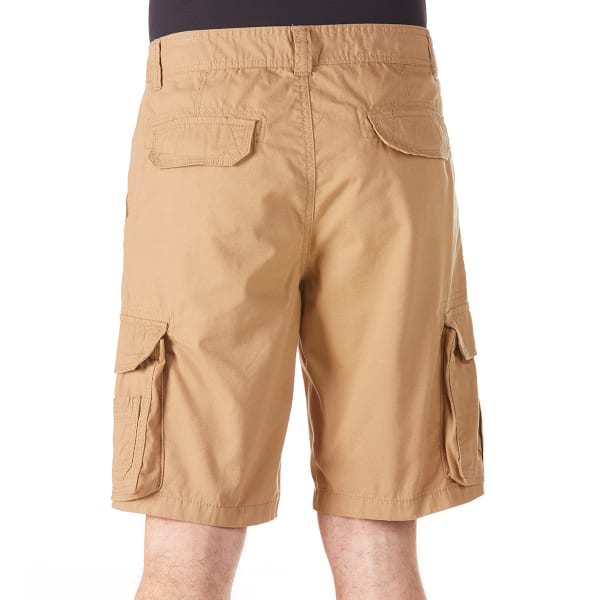 RUGGED TRAILS Men's Canvas Cargo Shorts