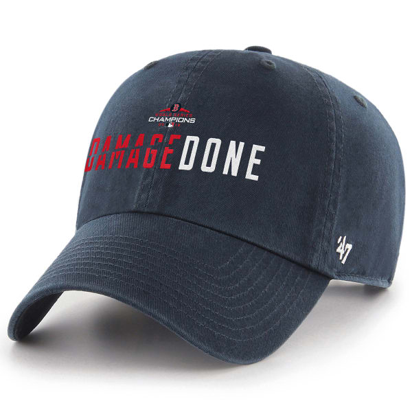 BOSTON RED SOX 2018 World Series Champions Damage Done '47 Clean Up Adjustable Cap