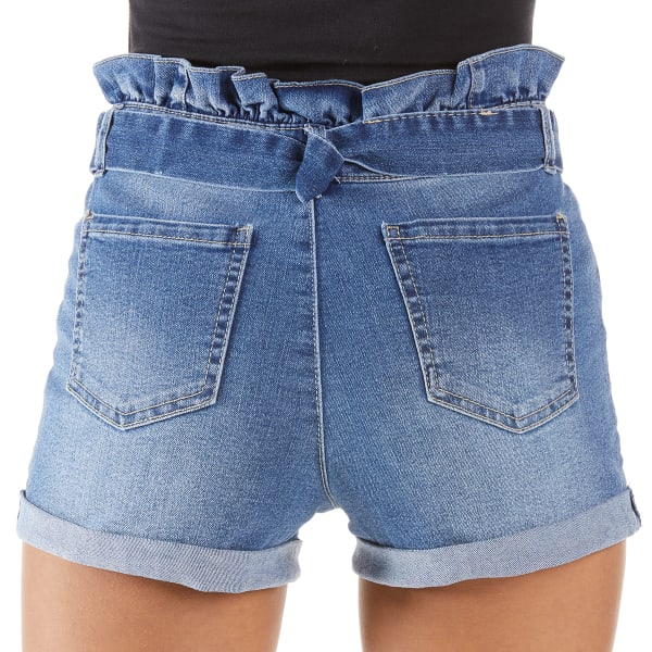 BLUE SPICE Juniors' Paper Bag Shorts - Bob’s Stores