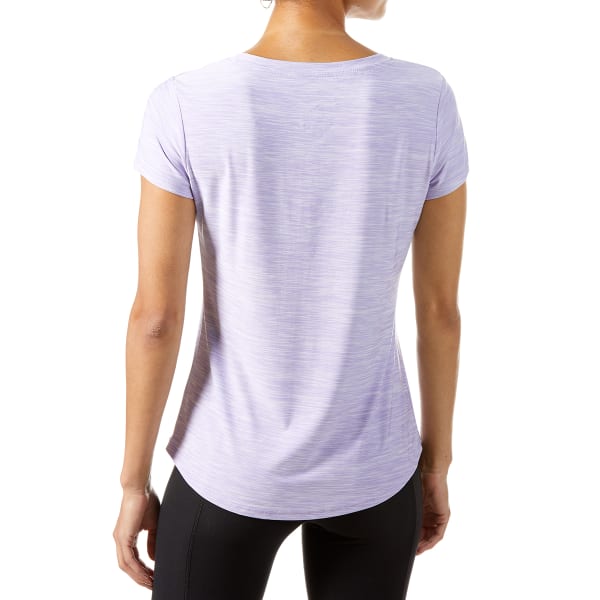 BALLY TOTAL FITNESS Women's Mitered Short-Sleeve Tee