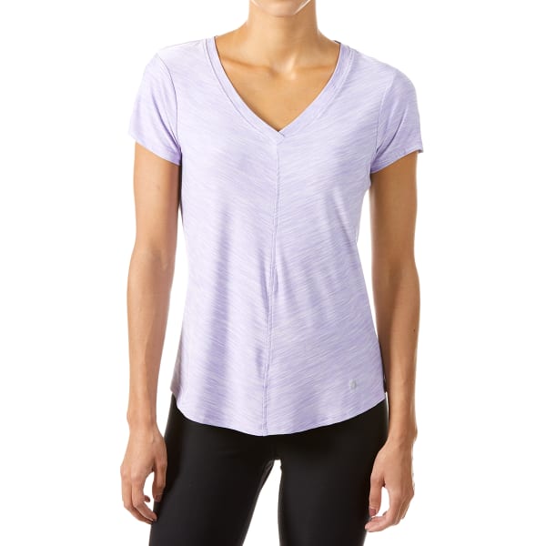 BALLY TOTAL FITNESS Women's Mitered Short-Sleeve Tee